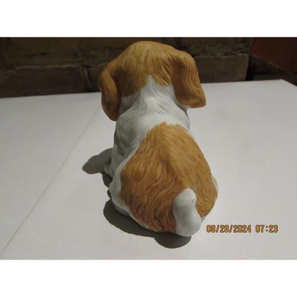 Homco sweet playful puppy dog COCKER SPANIEL vintage 1407 Taiwan 3" figurine - Picture 5 of 7